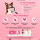 Happi Doggy Dental Chew - Zest - Strawberry Vegetarian & Sustainable Treat For Dogs 150g