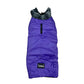 Tails Nation Solid Fur Jacket Purple | Warm and Stylish with Harness Opening