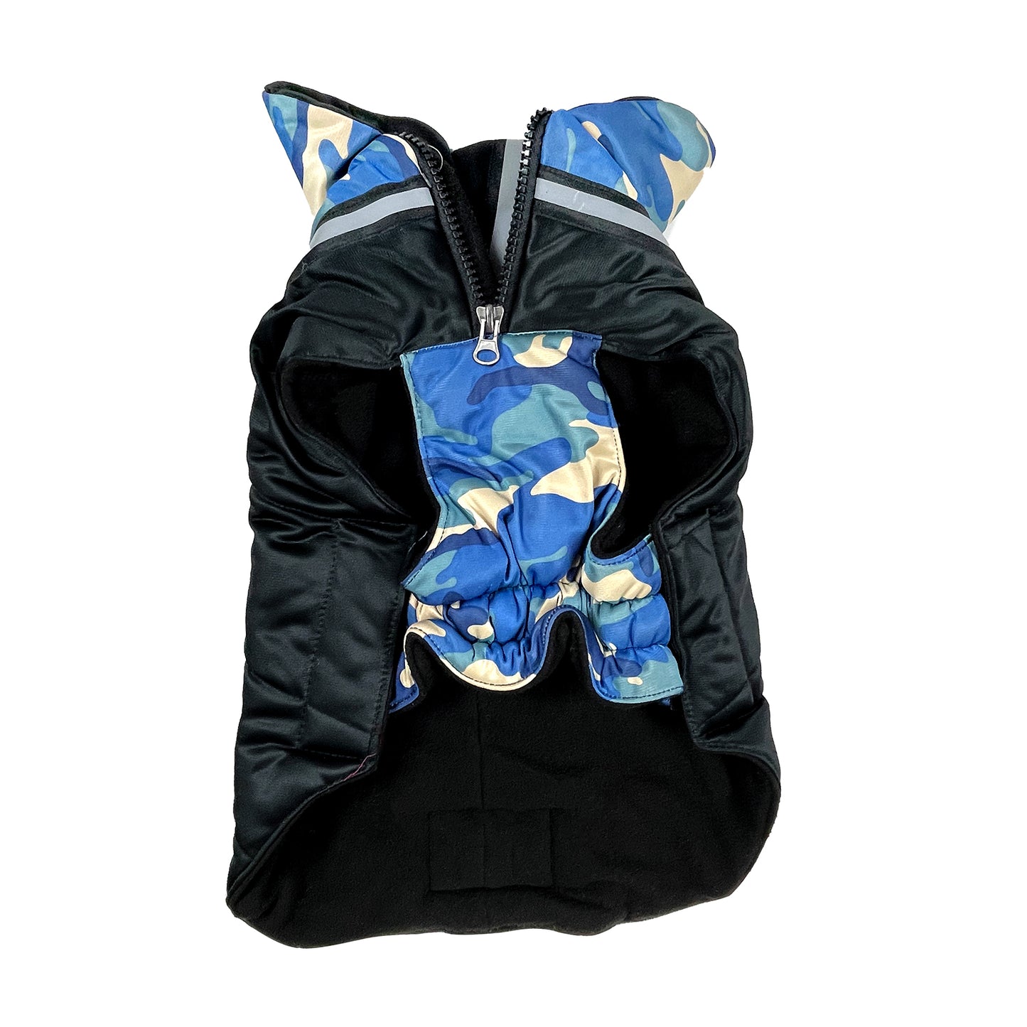 Tails Nation Fauji Jacket Dusky Blue | Warm and Stylish with Harness Opening