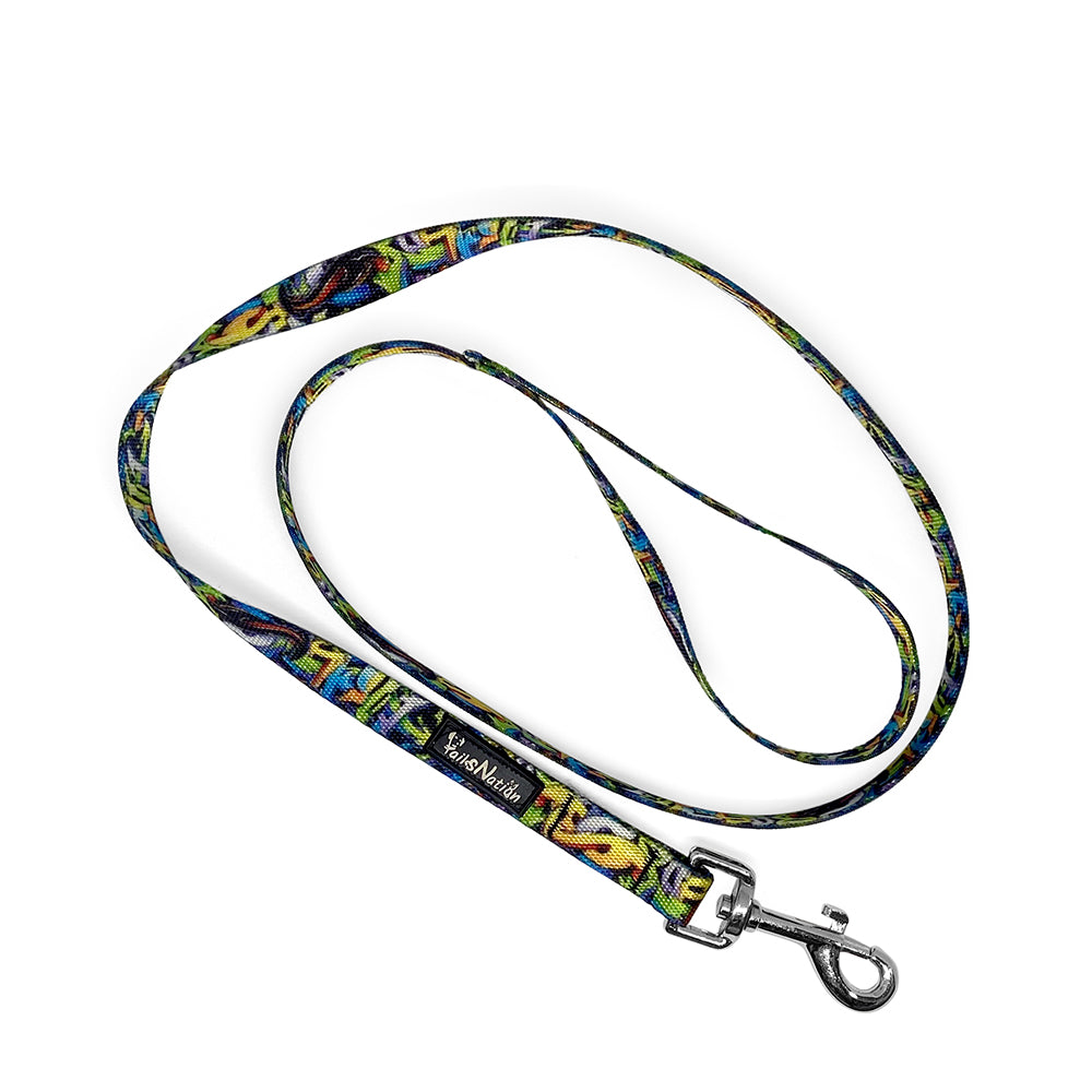 Tails Nation Digital Printed Flat Leash For Your Furry Friend