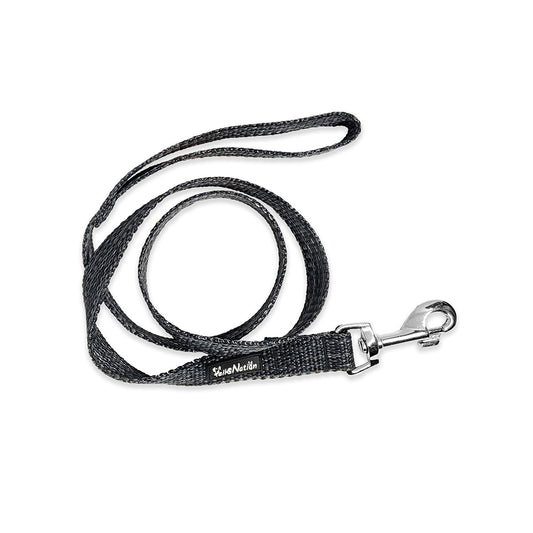 Tails Nation Grey Super Comfy Melange Flat Leash for your Pooch