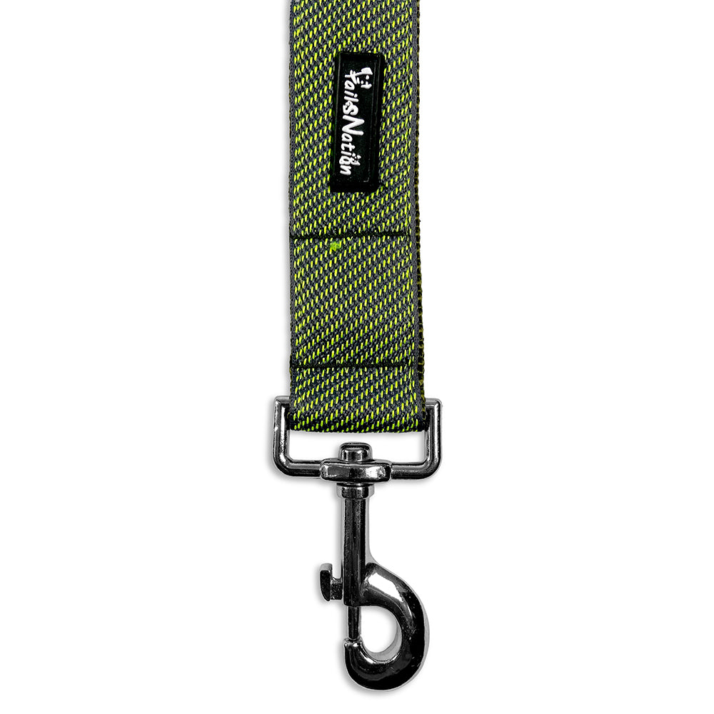 Tails Nation Sports Forest Green Flat Leash For Your Furry Friend