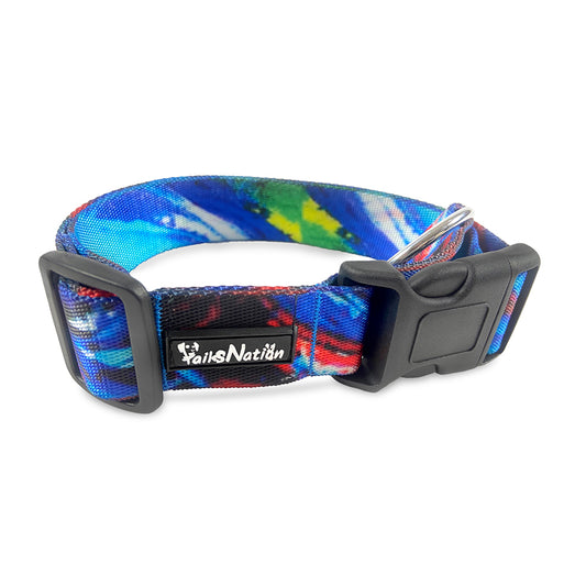 Tails Nation Digital Printed Rainbow Collar For For Your Furry Friend