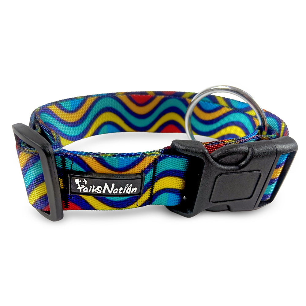 Tails Nation Digital Printed Up & Down Collar For Your Furry Friend