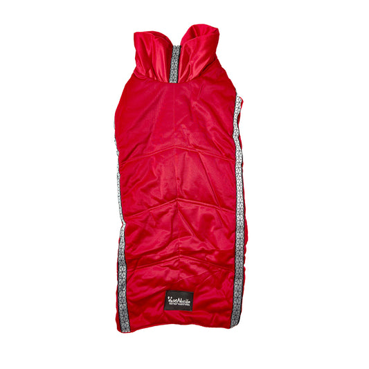 Tails Nation Reflector Jacket with Chain Persian Red | Warm and Comfy | Best for Hiking and Travel