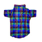 Tails Nation Festive Shirts Royal Blue & Green For Your Furry Friend | Attractive and Stylish