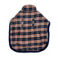 Tails Nation Checker HodgePodge Coat Faded Orange | Warm and Stylish