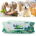 Basil Daily All Purpose Wet Wipes for Dogs & Cats 80pc