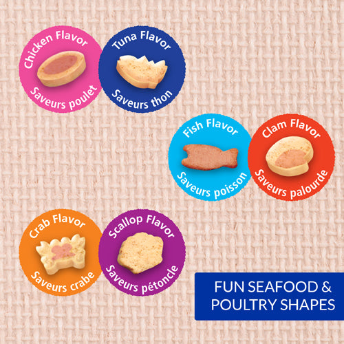Inaba Juicy Bites Shrimp & Seafood Mix Flavor Grain Free Treat For Cats