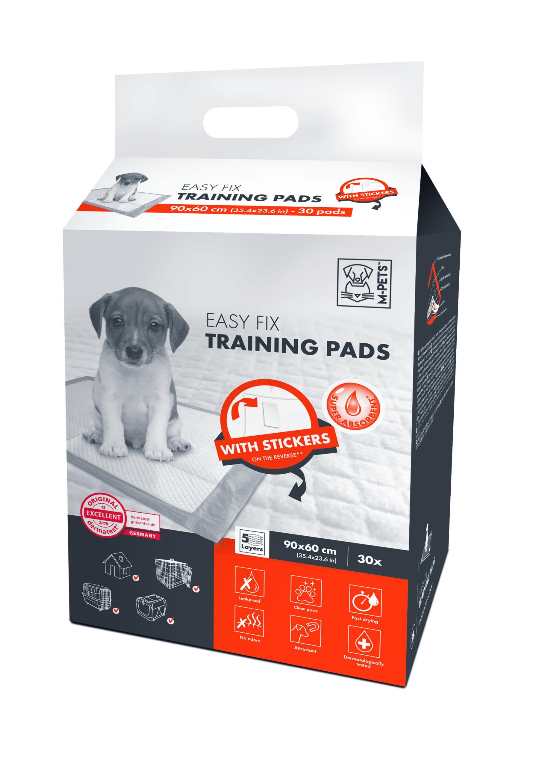 M Pets Easy Fix Training Pads 30pcs
