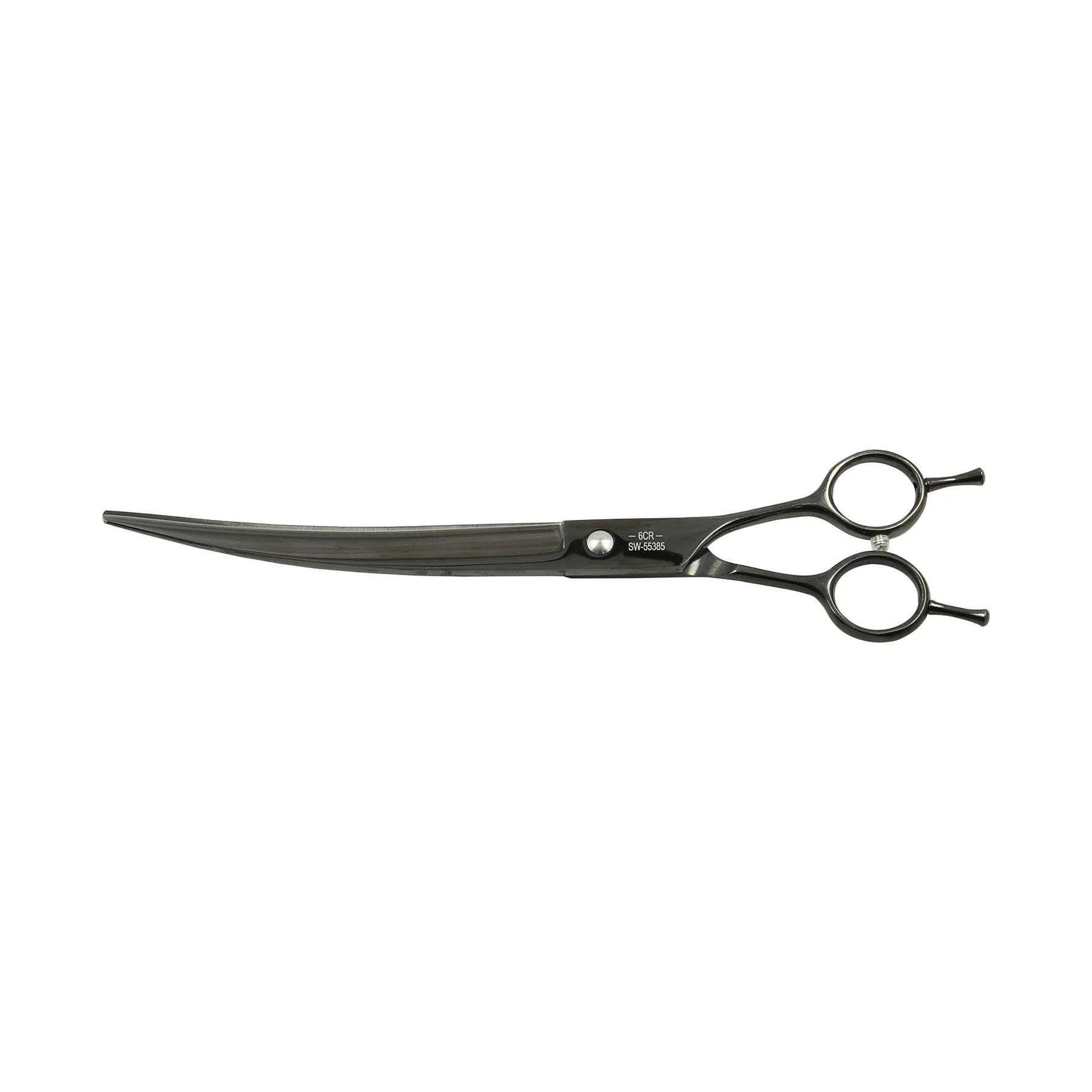 Kiss Grooming Swan Curved Scissors Size 8.5 For Pets