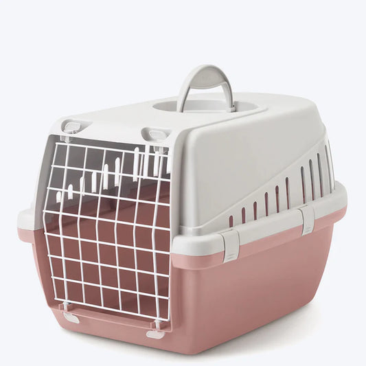 SavicTrotter2PetCarrier_LightGrey-AshRose