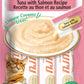 Inaba Churu Creamy Tuna With Salmon Recipe Grain Free Treat For Cats 14g x 4 Tubes