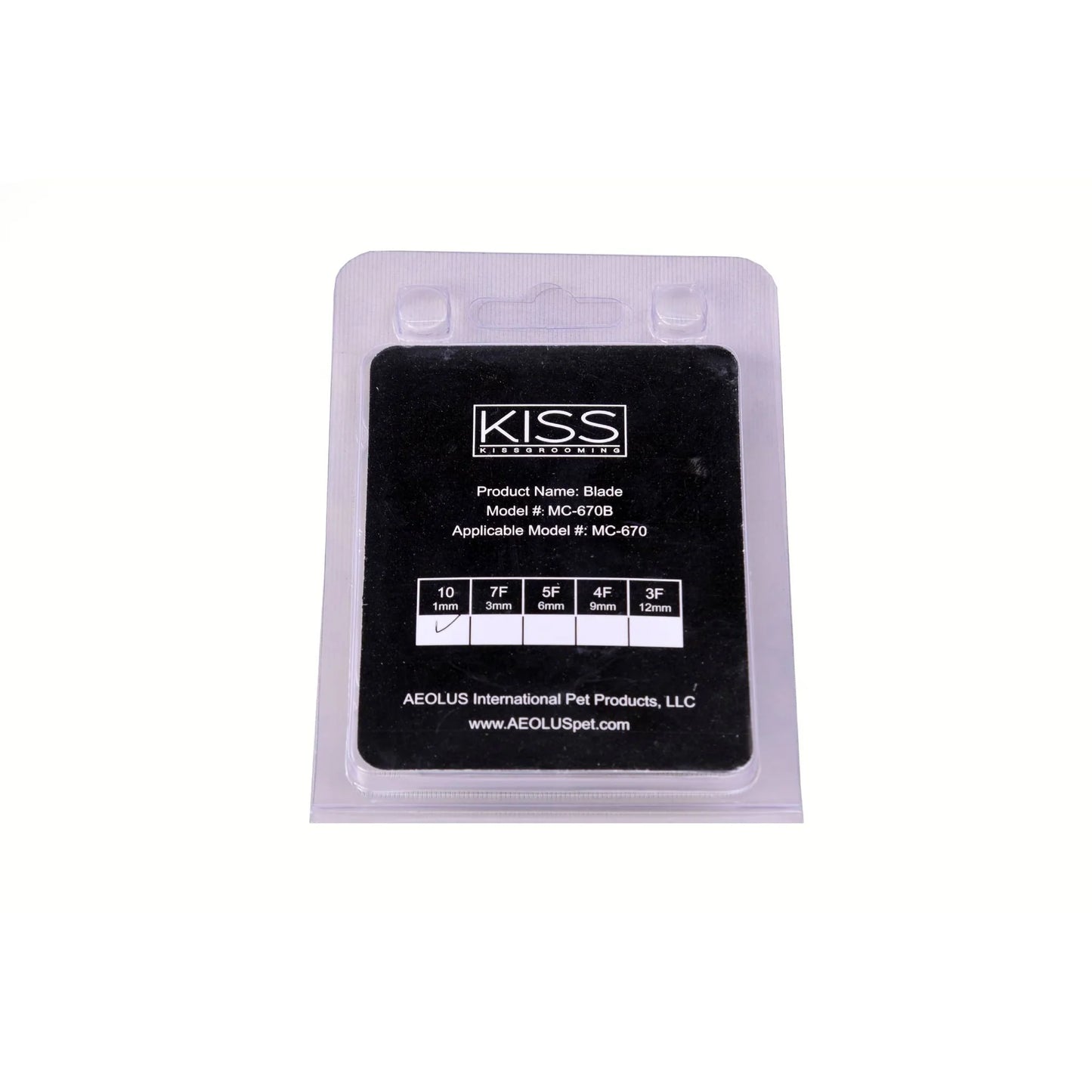 Kiss Grooming Replacement Blade for MC-670 Trimmer Size 10