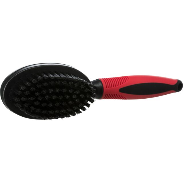 TRIXIE Brush Double Sided Plastic Nylon & Metal Bristles 5 X 12 CM