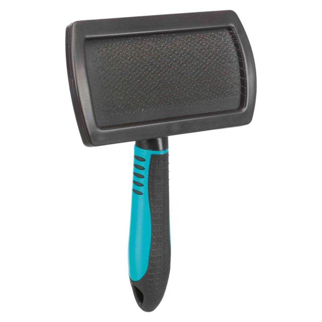 Trixie Soft Brush plastic/ Metal Bristles For Dogs 10 X 17 cm