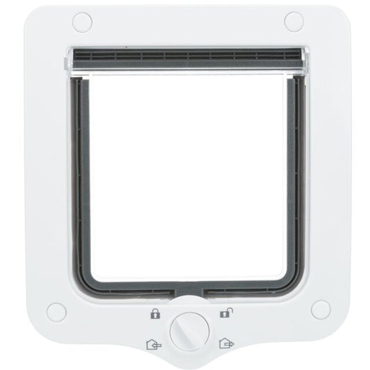Trixie 4-Way Flap Door with Tunnel 20x22cm (White)