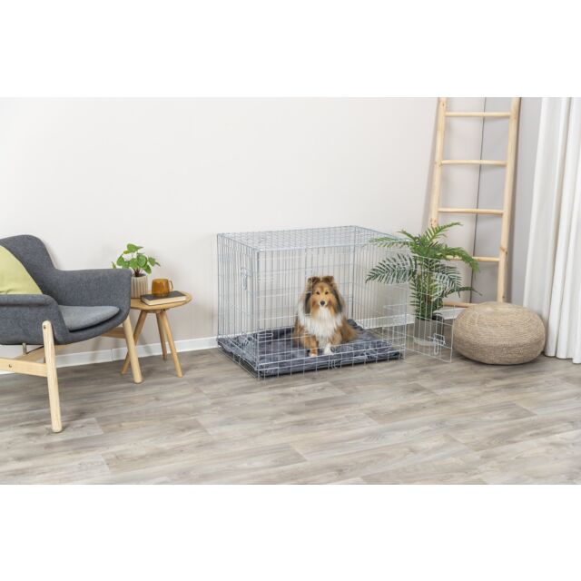 Trixie Home Kennel Crate Cage Wire Mesh with Two Doors For Dogs