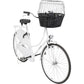 Trixie Front Bicycle Basket Willow For Dogs & Cats (50x41x35cm) Black