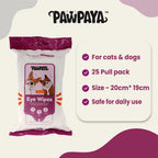 Pawpaya Eye Wipe Vegan & Cruelty-Free For Dogs & Cats