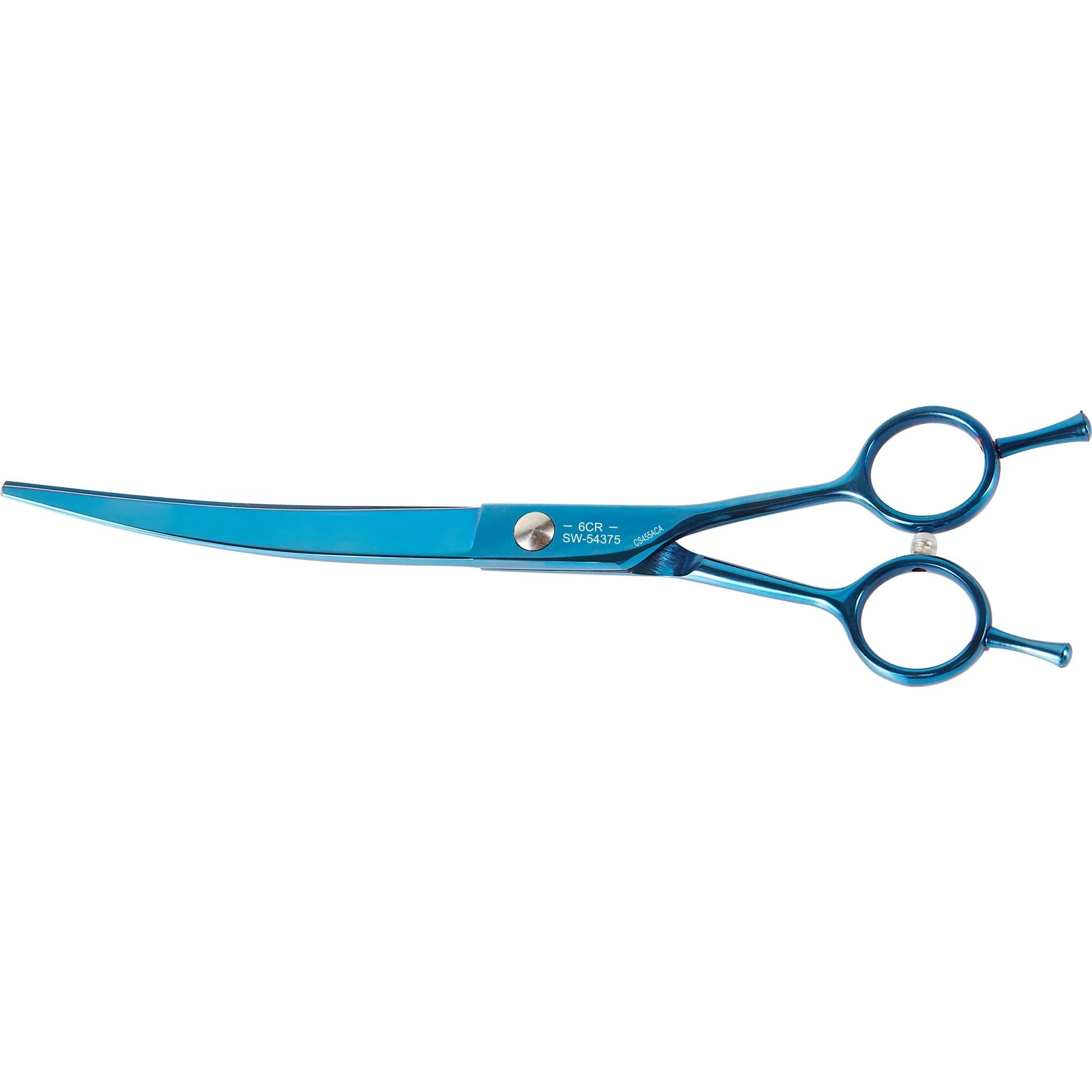 Kiss Grooming Swan Curved Scissors Size 8.5 For Pets