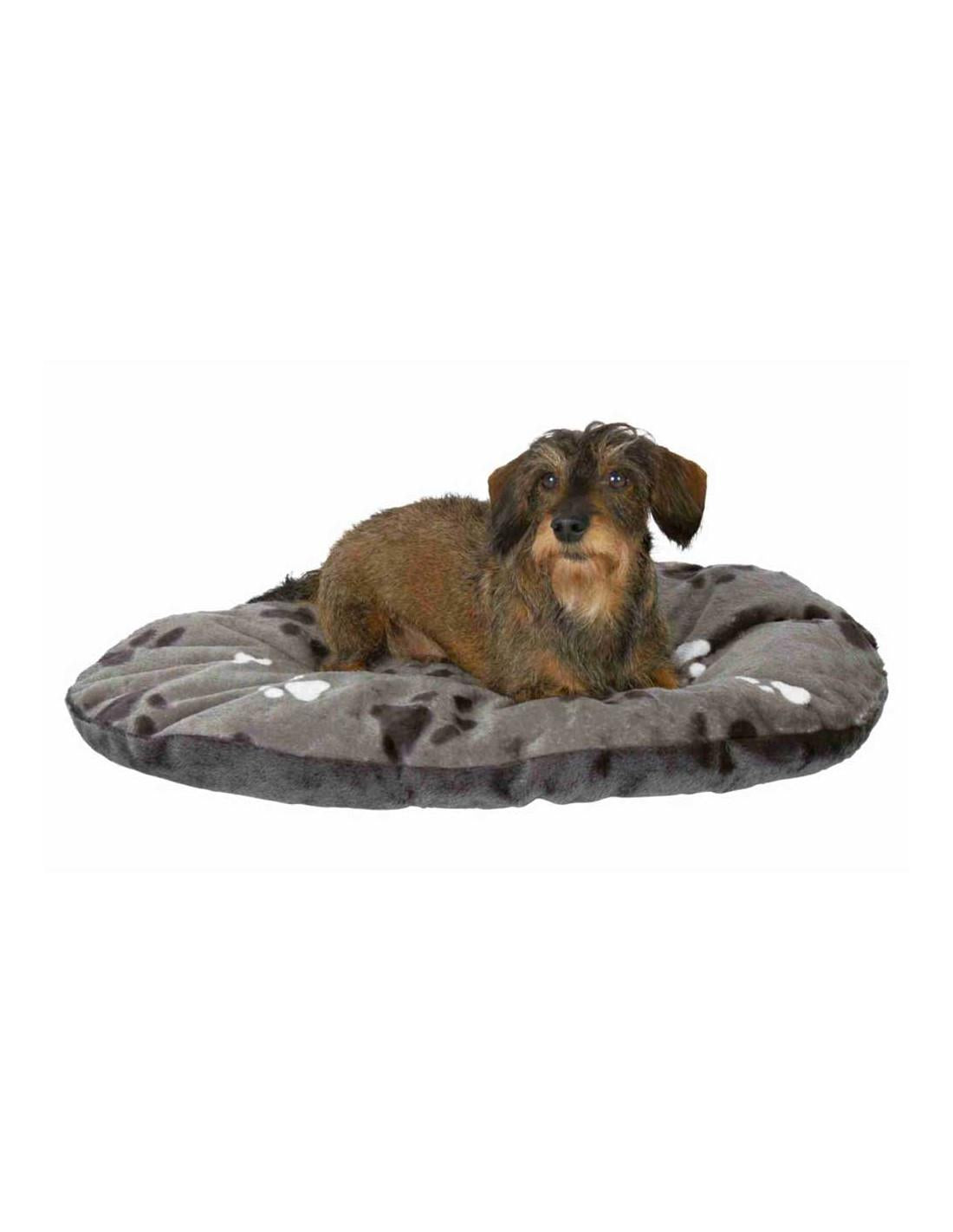 trixie-gino-cushion-oval-bed-grey-
